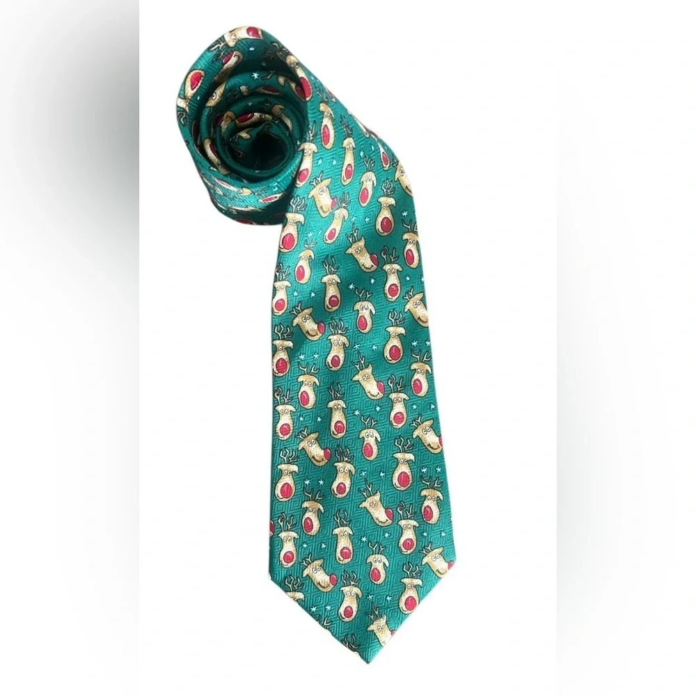Men’s Rudolph Christmas tie